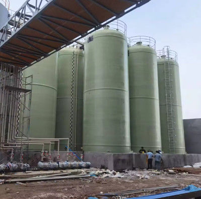 繊維強化プラスチック FRP 化学貯蔵タンク 防腐性 カスタマイズされた色