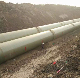 ガラス繊維強化プラスチックFRPパイプ 丸 地下砂パイプ 高圧