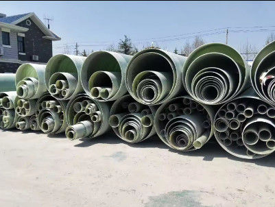 100mm-4000mm 直径 FRPパイプ GRP 丸いパイプライン 高温耐性