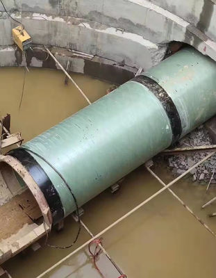 オーダーメイド ガラス繊維強化 水道管 地下沈没用 FRP ジャッキングパイプ