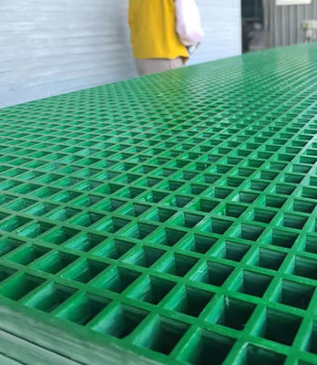 GRP ランドスケーピンググリッド Frp 鋳型グリッド 38x38mm 滑らない プール用
