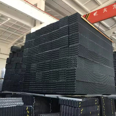 PVC 反流詰めパック 横流冷却塔 詰めパック オーダーメイド厚さ