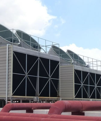 逆流 Frp 平方冷却塔 GRP 横流冷却塔 OEM サイズ