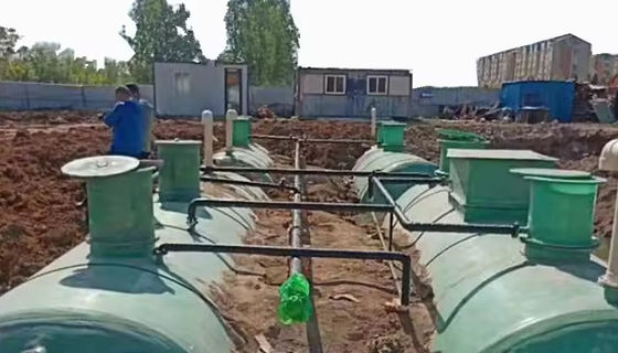 繊維強化プラスチック FRP 貯蔵タンク 下水処理 円筒形