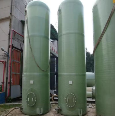 覆えるジェルコーティングGRPFRP吸収塔 廃棄物酸ガスのための多層噴霧