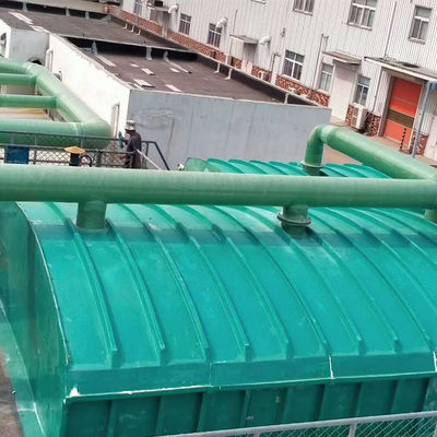 オーダーメイド厚さGRPFRPカバープレートフラットガラス繊維 下水池カバーガス収集