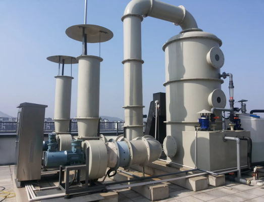 大量産業用FRP脱硫噴霧塔 ゲルコーティング付き湿気ガススクルーバー