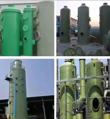 OEM GRP Frp 脱硫塔 ガス浄化 排気ガス処理