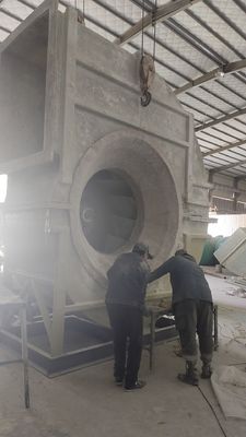 低騒音GRPFRP扇風機 産業用FRP遠心扇風機 爆発防止